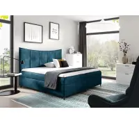 PRATO K7 sypialniane łóżko kontynentalne 160x200 z pojemnikiem